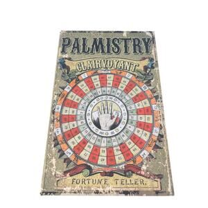 2 Fortune Teller Faux Books Hide a Way Boxes Halloween Fortune Teller Decor